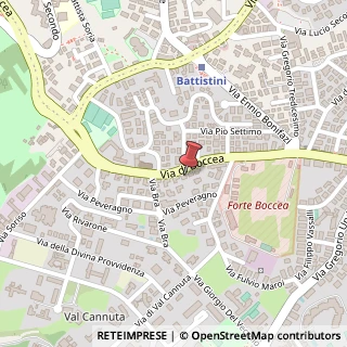 Mappa Via di Boccea, 302, 00167 Roma, Roma (Lazio)