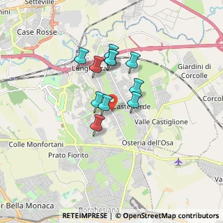 Mappa Via Montelapiano, 00132 Roma RM, Italia (1.33727)