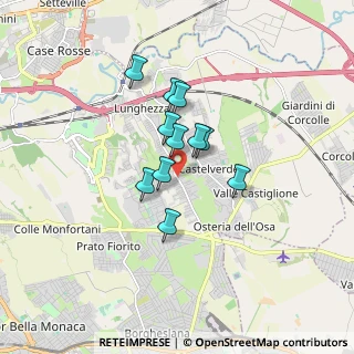 Mappa Via Montelapiano, 00132 Roma RM, Italia (1.22636)