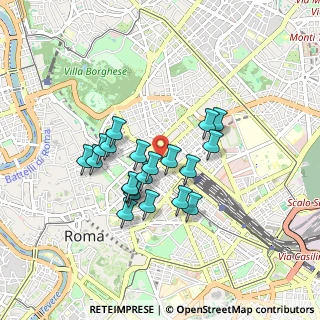Mappa Piazza della Repubblica, 00185 Roma RM, Italia (0.75)