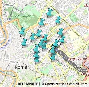 Mappa Repubblica, 00185 Roma RM, Italia (0.7075)