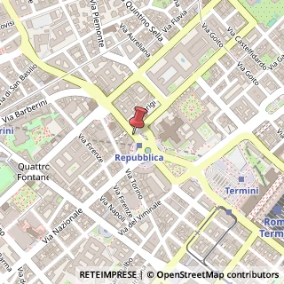 Mappa Piazza della Repubblica, 68, 00185 Roma, Roma (Lazio)