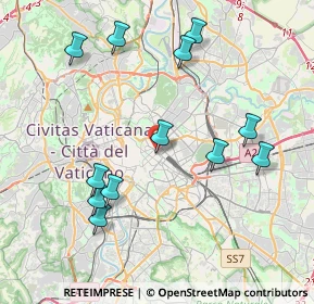 Mappa Repubblica, 00185 Roma RM, Italia (4.45333)