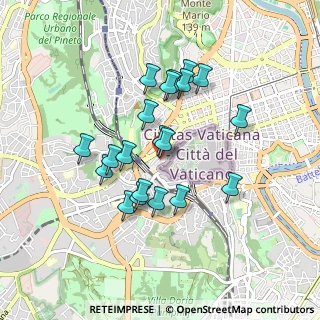 Mappa Via Francesco Duodo, 00136 Roma RM, Italia (0.807)