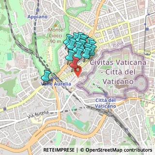 Mappa Via Francesco Duodo, 00136 Roma RM, Italia (0.352)