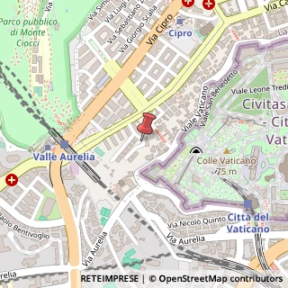 Mappa Via Francesco Duodo,  41, 00136 Roma, Roma (Lazio)