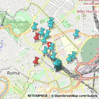 Mappa Via Magenta, 00185 Roma RM, Italia (0.8495)