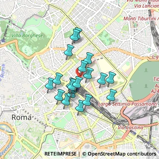 Mappa Via Magenta, 00185 Roma RM, Italia (0.7155)