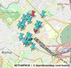 Mappa Via Magenta, 00185 Roma RM, Italia (0.776)