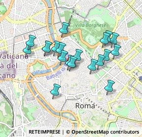 Mappa Via in Lucina, 00186 Roma RM, Italia (0.8255)