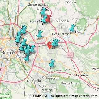Mappa Via Vincenzo Gorga, 00132 Roma RM, Italia (9.081)