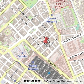 Mappa Via dei Mille, 19, 00185 Roma, Roma (Lazio)