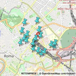 Mappa Via dei Mille, 00185 Roma RM, Italia (0.823)
