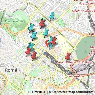 Mappa Via dei Mille, 00185 Roma RM, Italia (0.8005)