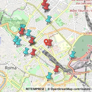 Mappa Via dei Mille, 00185 Roma RM, Italia (1.2485)