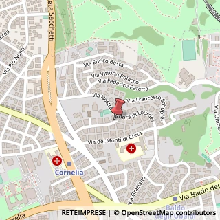 Mappa Via Santa Bernadette,  67, 00167 Roma, Roma (Lazio)