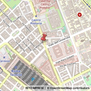 Mappa Via Palestro, 88, 00185 Roma, Roma (Lazio)