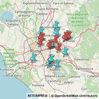 Mappa Via Pio Semeghini, 00155 Roma RM, Italia (10.2725)