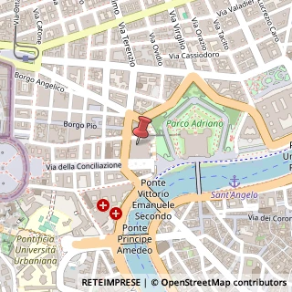Mappa Via della Conciliazione, 4, 00193 Roma, Roma (Lazio)