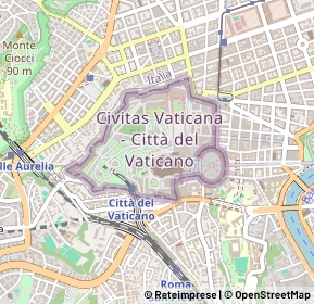 Mappa Via del Governatorato, 00120 Roma RM, Italia (0.36923)
