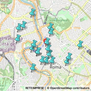 Mappa Via della Lupa, 00186 Roma RM, Italia (1.013)