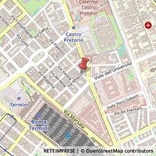 Mappa Via Palestro,  86, 00185 Roma, Roma (Lazio)