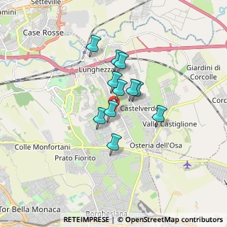 Mappa Via del Fosso Scilicino, 00132 Roma RM, Italia (1.23)