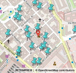 Mappa Via Varese, 00185 Roma RM, Italia (0.154)