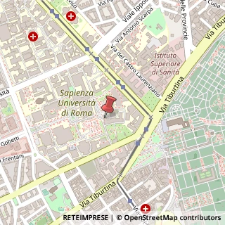 Mappa Via Cesare de Lollis, 25, 00185 Roma, Roma (Lazio)