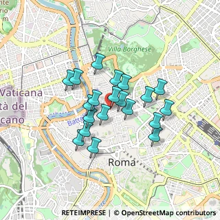 Mappa Via delle Convertite, 00187 Roma RM, Italia (0.698)