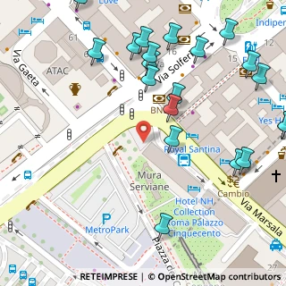 Mappa Termini, 00185 Roma RM, Italia (0.08)