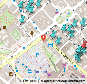 Mappa Termini, 00185 Roma RM, Italia (0.189)