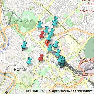 Mappa Viale Enrico de Nicola, 00185 Roma RM, Italia (0.875)