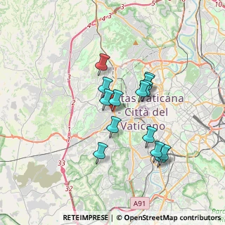 Mappa Via di Boccea, 00100 Roma RM, Italia (2.95071)