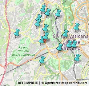 Mappa Via di Boccea, 00100 Roma RM, Italia (1.98875)