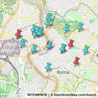 Mappa Piazza Nicosia, 00186 Roma RM, Italia (1.032)