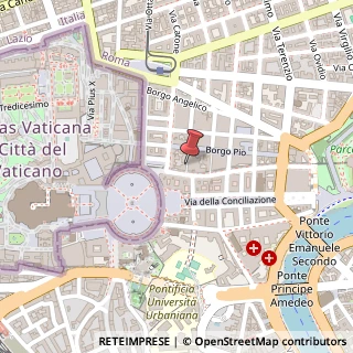 Mappa Vicolo del Farinone, 31, 00193 Roma, Roma (Lazio)