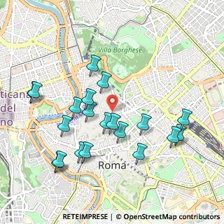 Mappa Via di Sant'Andrea delle Fratte, 00187 Roma RM, Italia (1.071)