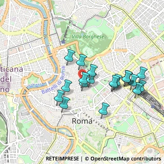 Mappa Via di Sant'Andrea delle Fratte, 00187 Roma RM, Italia (0.8955)