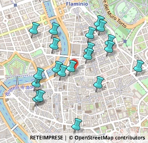 Mappa Via di Pallacorda, 00186 Roma RM, Italia (0.511)