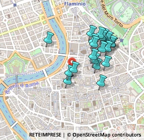 Mappa Via di Pallacorda, 00186 Roma RM, Italia (0.423)