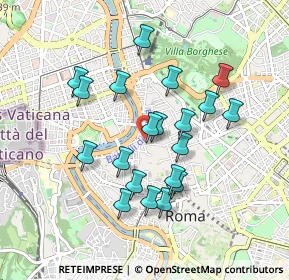 Mappa Via di Pallacorda, 00186 Roma RM, Italia (0.8585)