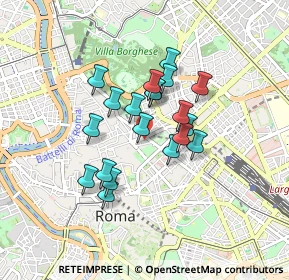 Mappa Via Rasella, 00185 Roma RM, Italia (0.6905)