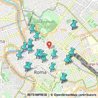 Mappa Via Rasella, 00185 Roma RM, Italia (1.1355)