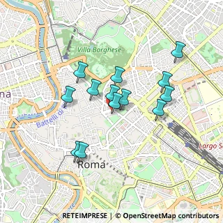 Mappa Via Rasella, 00185 Roma RM, Italia (0.80077)
