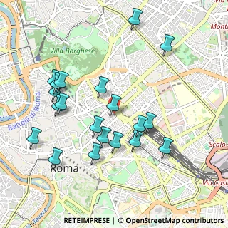 Mappa Via Torino, 00185 Roma RM, Italia (1.0735)
