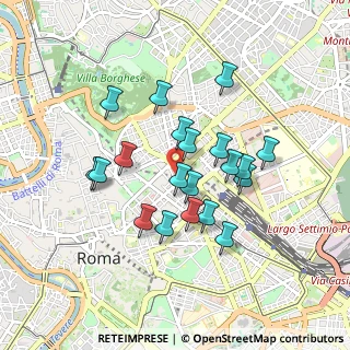 Mappa Via Torino, 00185 Roma RM, Italia (0.8)
