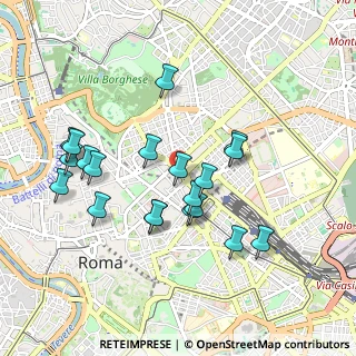 Mappa Via Torino, 00185 Roma RM, Italia (0.95)