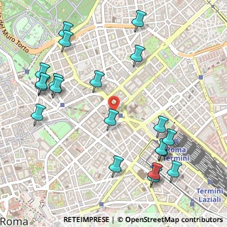 Mappa Via Torino, 00185 Roma RM, Italia (0.677)