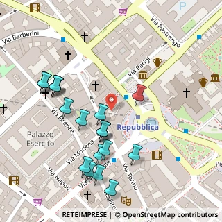 Mappa Via Orlando Vittorio Emanuele, 00185 Roma RM, Italia (0.144)